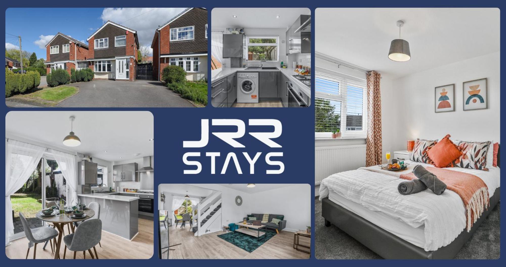 Wolverhampton - Amazing 3 Bedroom, Sleeps 6, Wi-Fi - Jrr Stays Exteriér fotografie
